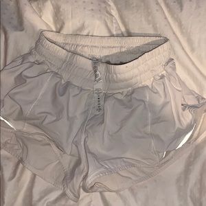 White Lululemon Shorts Size 4